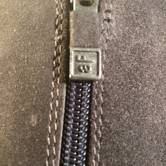 Alberto FERMANI Brown Suede Over Calf RubberBottom Sole Boots - Picture 6 of 7